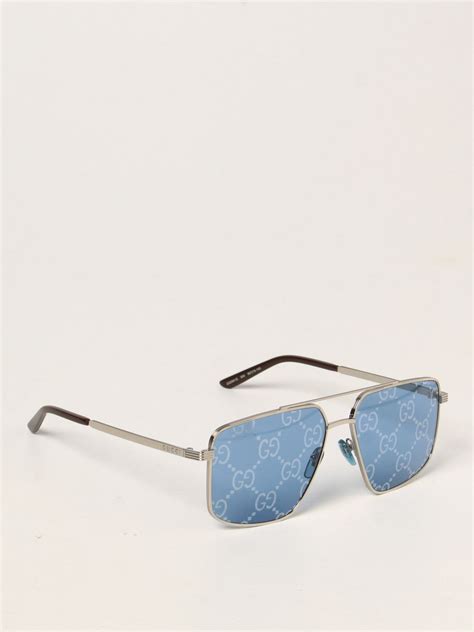 occhiali da sole gucci in metallo